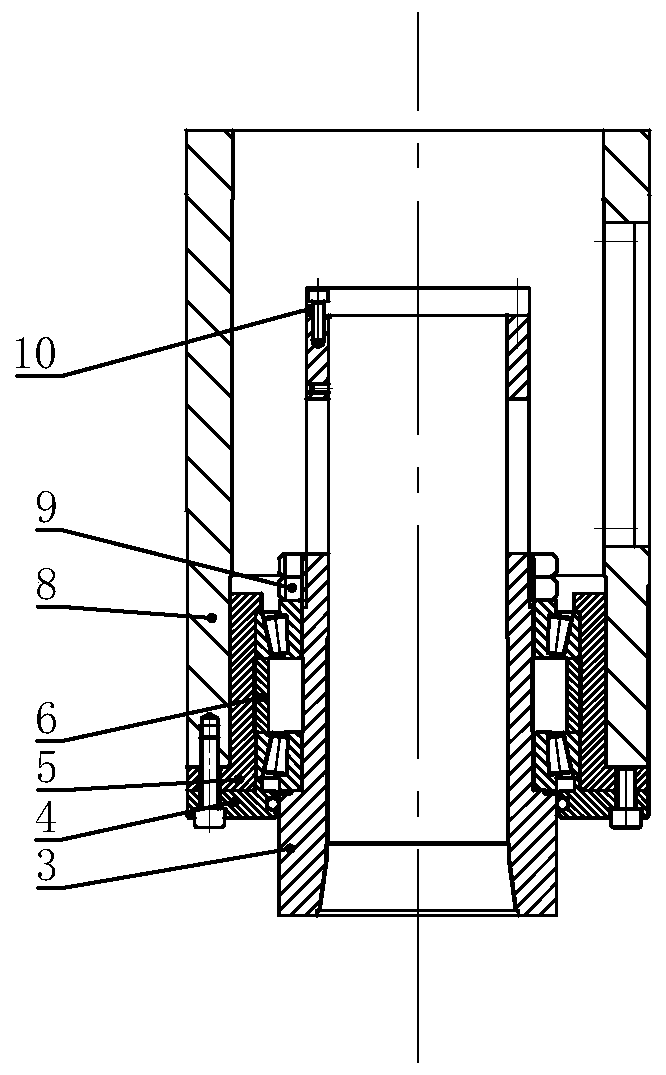 A hollow servo motor-driven electric spindle for ultrasonic cutting