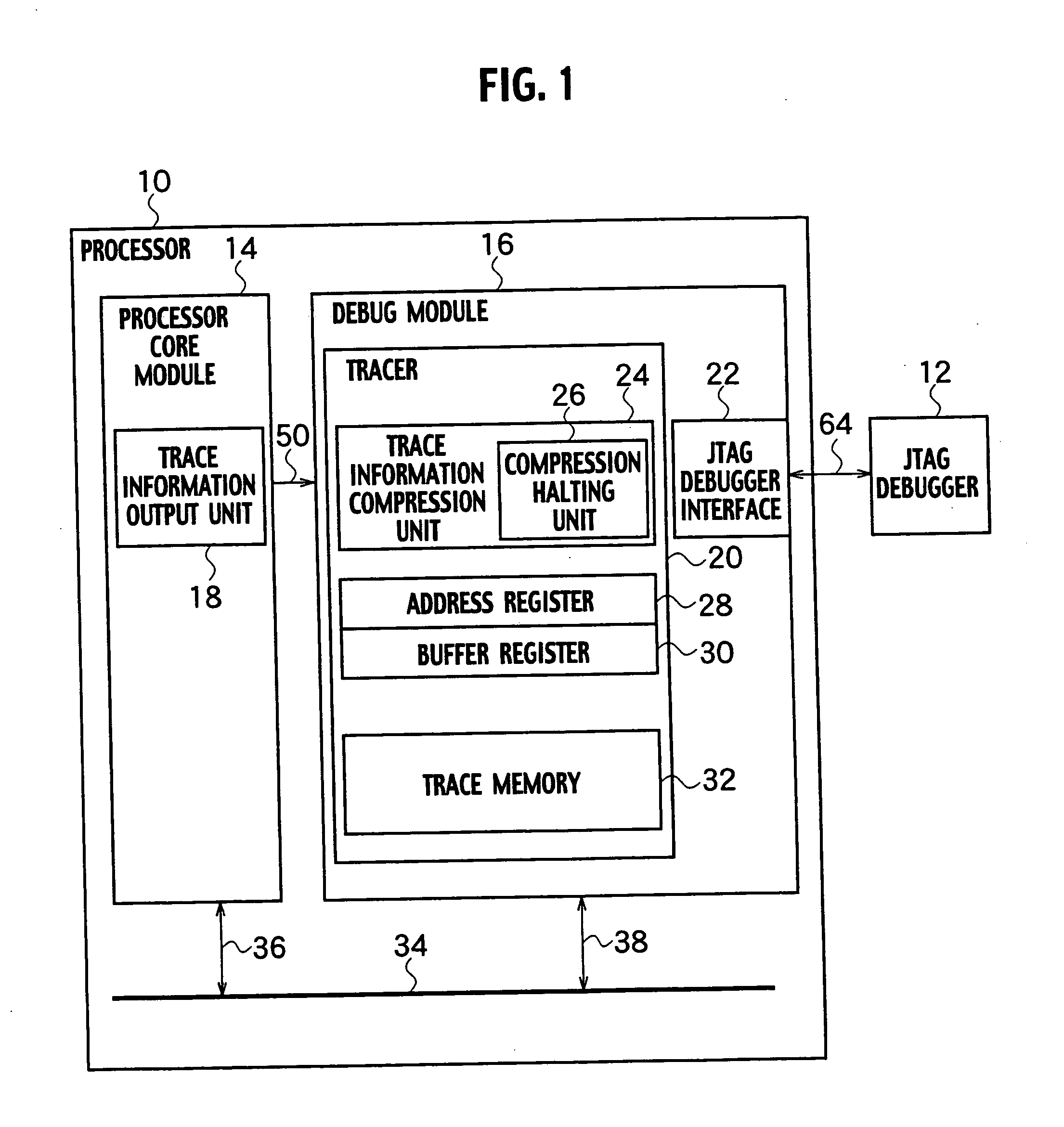 Tracer, tracer embedded processor, and method for operating the tracer