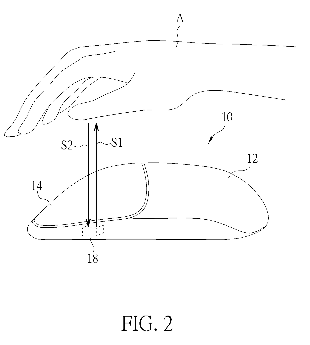 Navigation apparatus and related actuating method