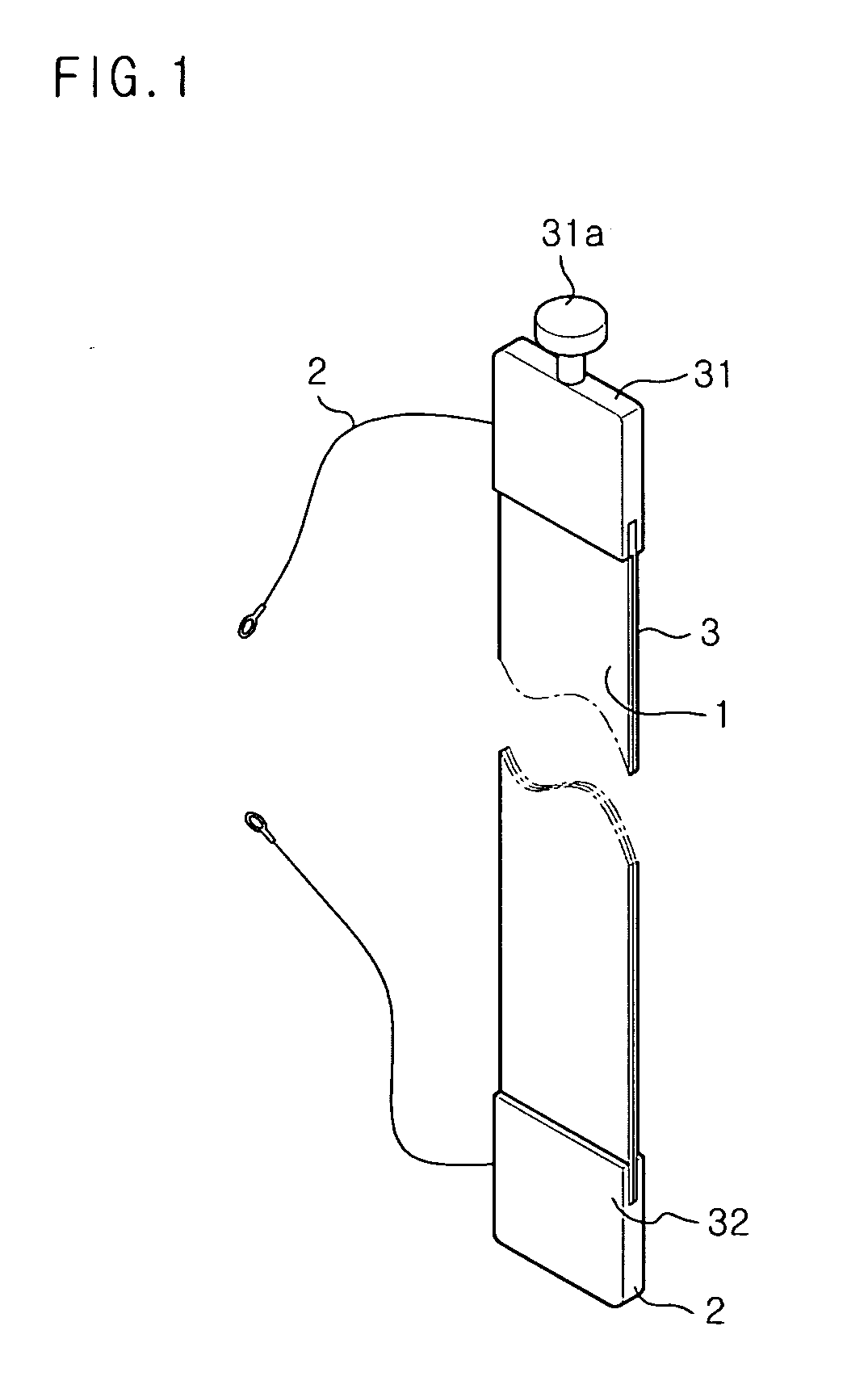 Blind type solar cell and array thereof