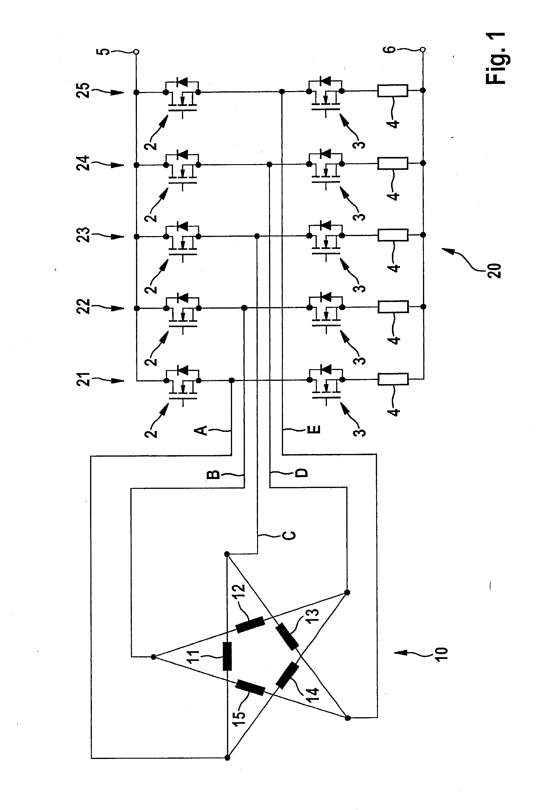 Method for ascertaining the phase currents of an electric machine having a power converter