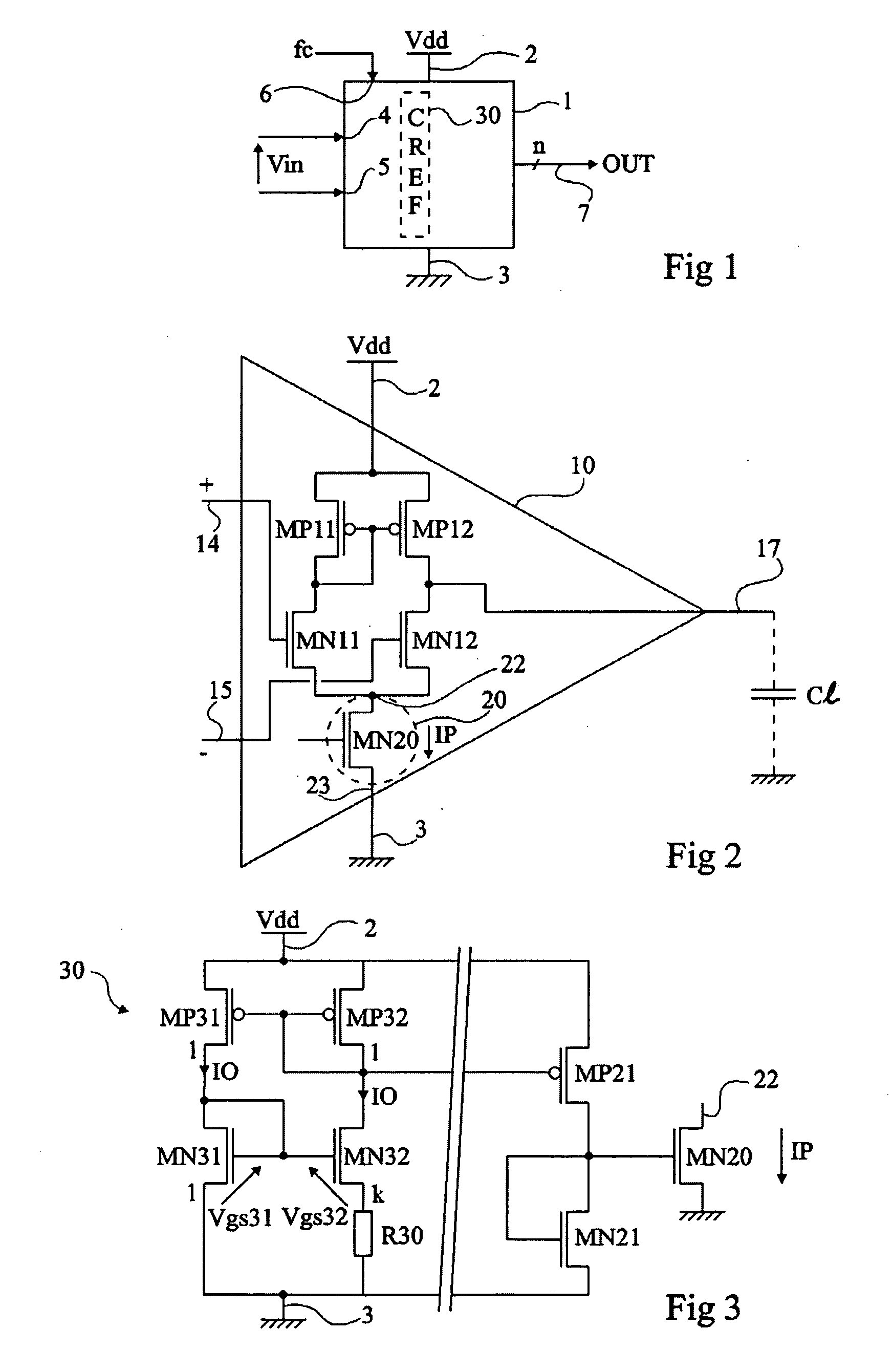 Circuit for generating a reference current