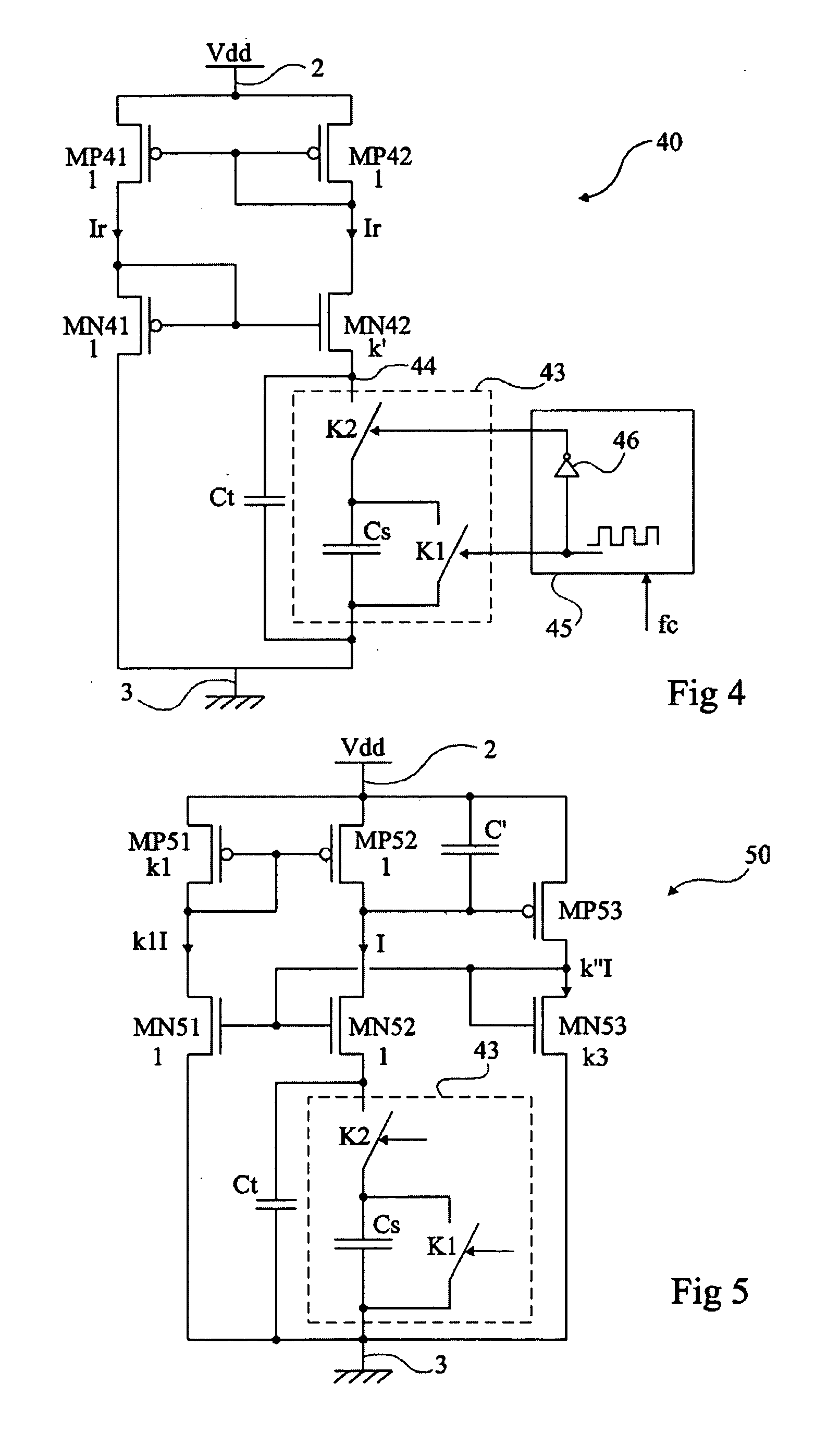 Circuit for generating a reference current