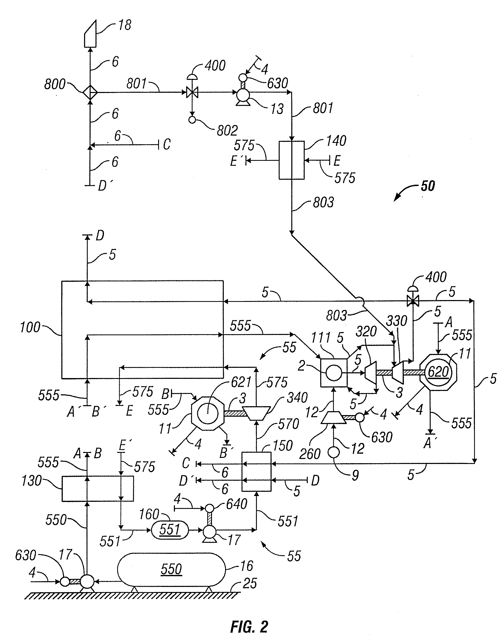 System and method for liquid air production, power storage and power release