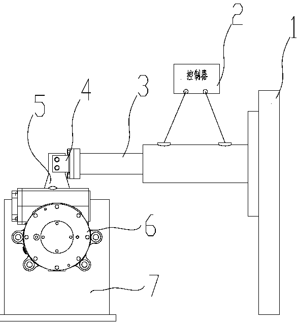 Device and method for testing performance of worm reduction box