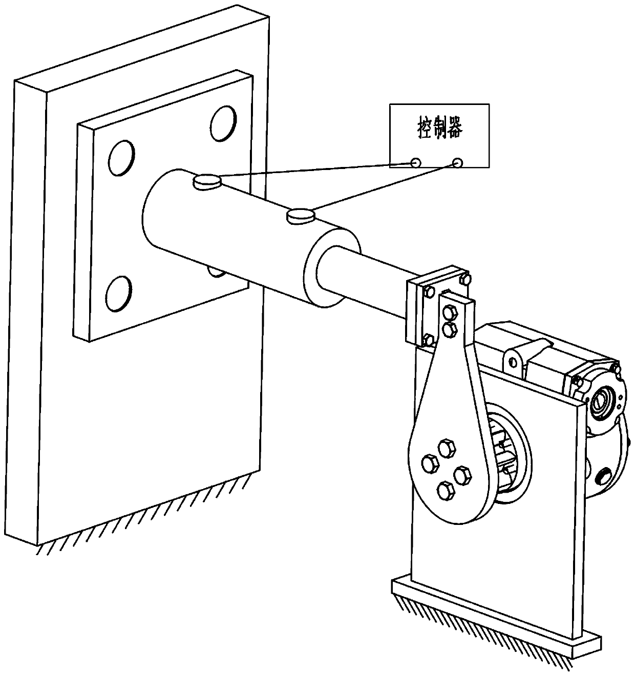 Device and method for testing performance of worm reduction box