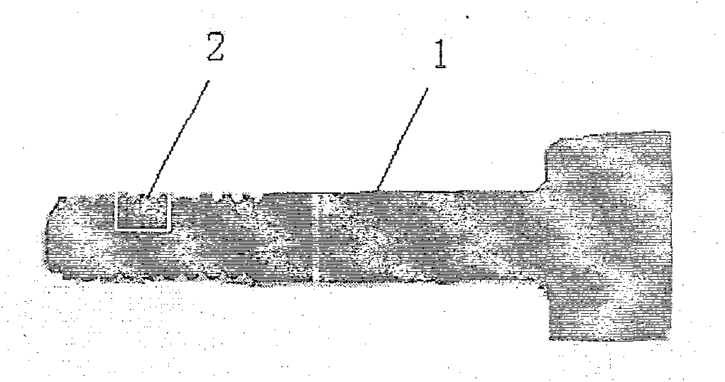 Ceramic base compound material bolt preparation method