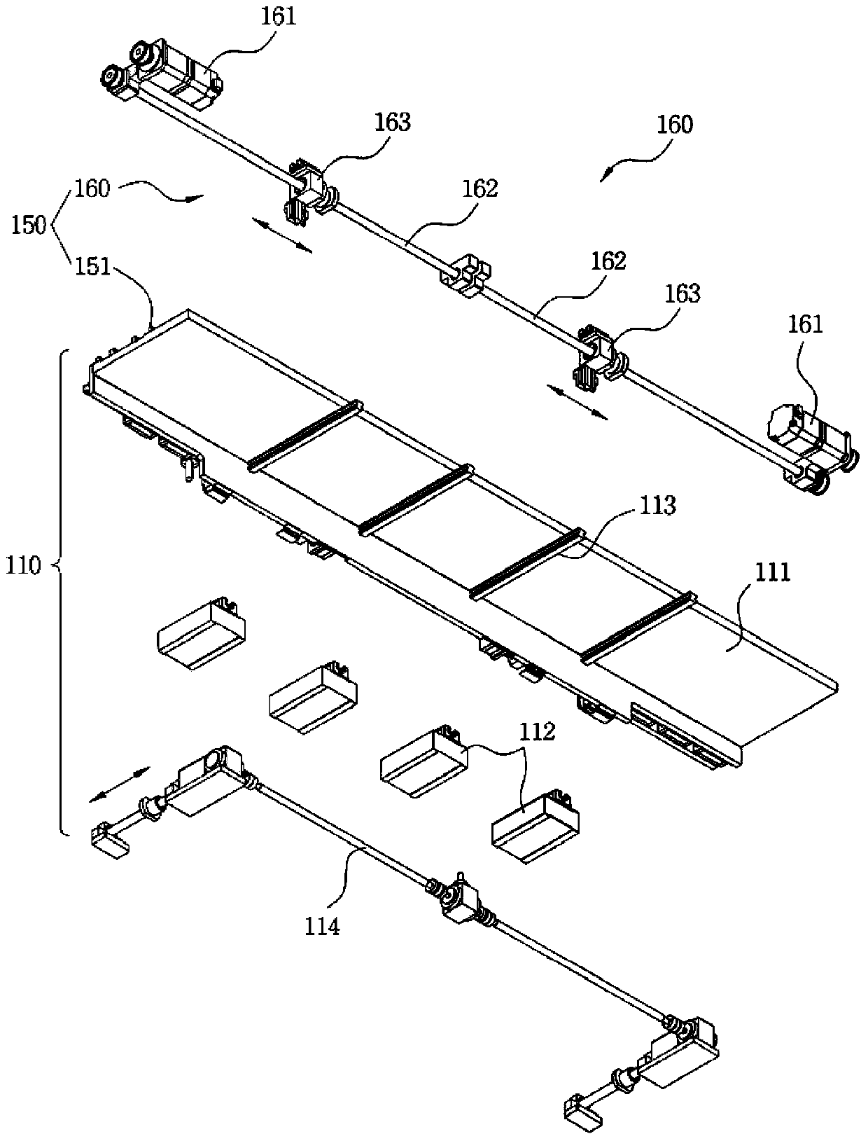 Inspection device and control method of liquid crystal display panel