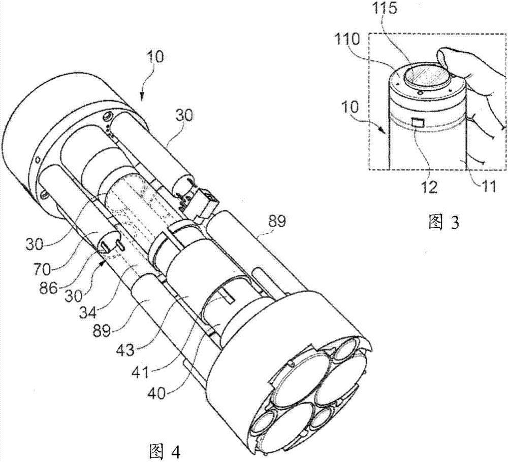 System for dispensing at least one makeup product and method for dispensing and evaluating makeup