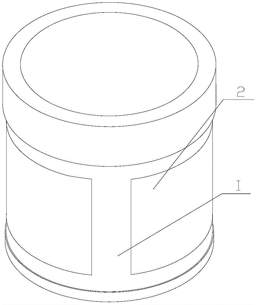 A moving coil for an angular vibrating table