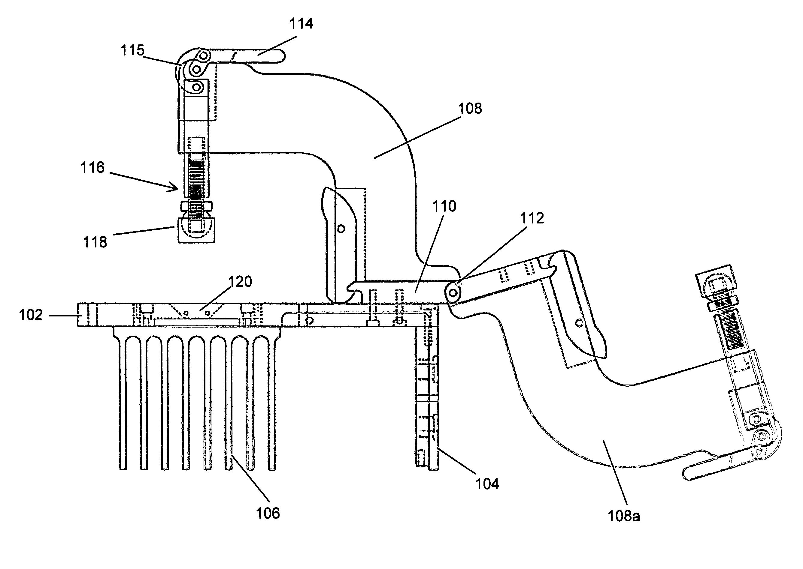 Universal test fixture for high-power packaged transistors and diodes