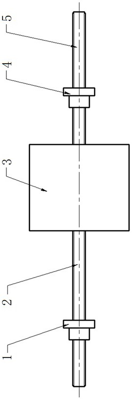 A driving device based on an externally driven linear stepping motor