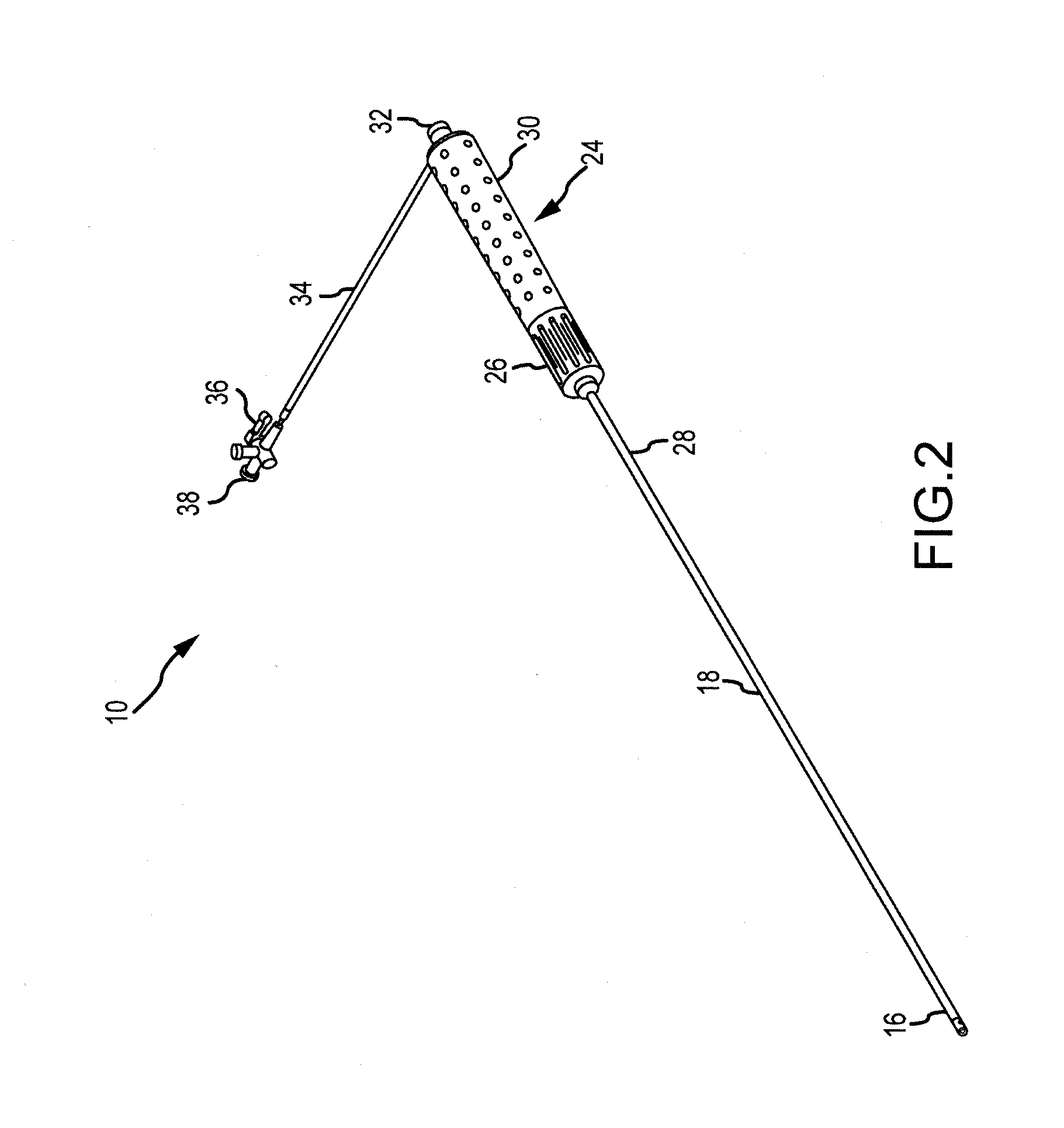 Elongate medical device handle autolock