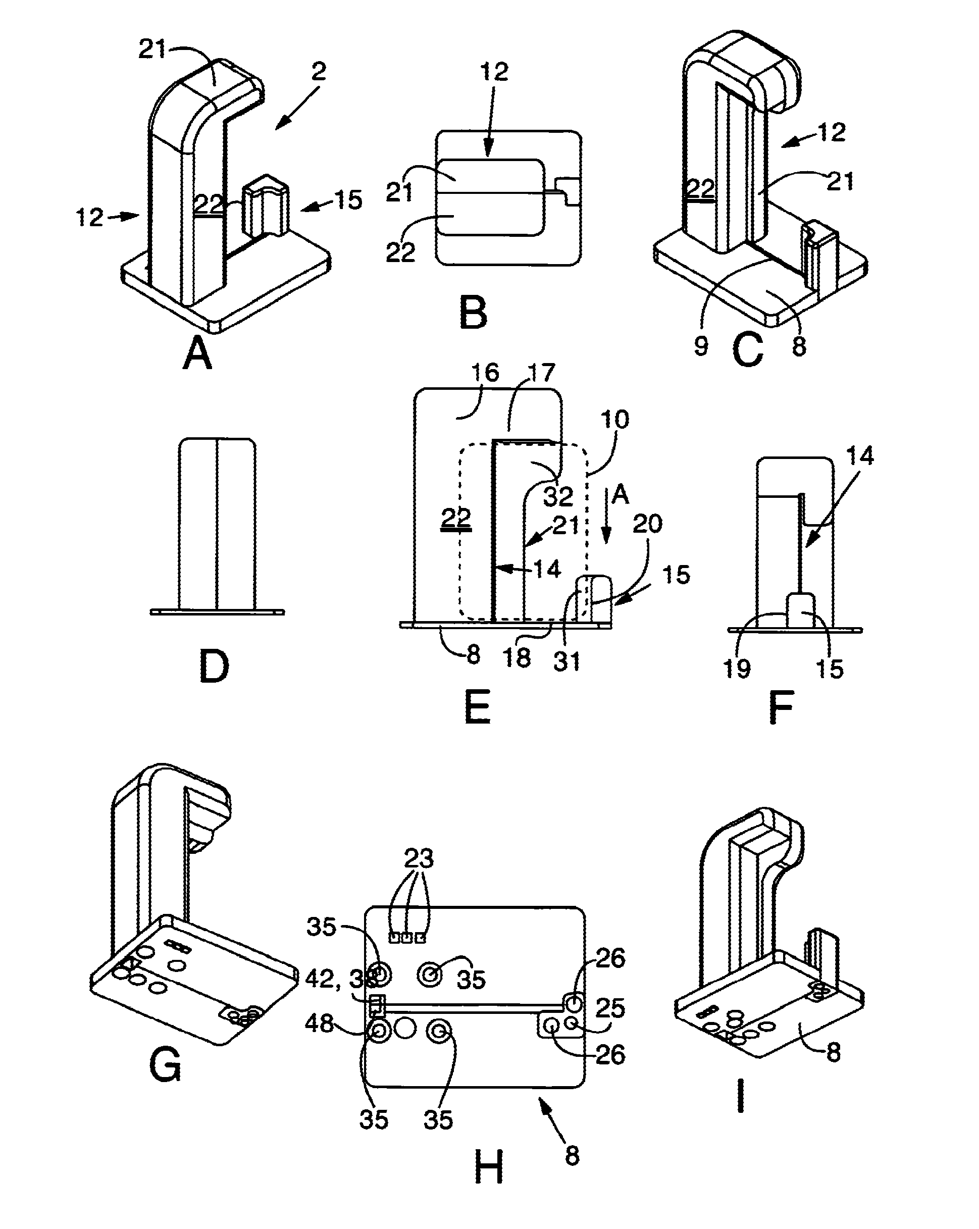 Card feed unit, read out unit, ATM and method