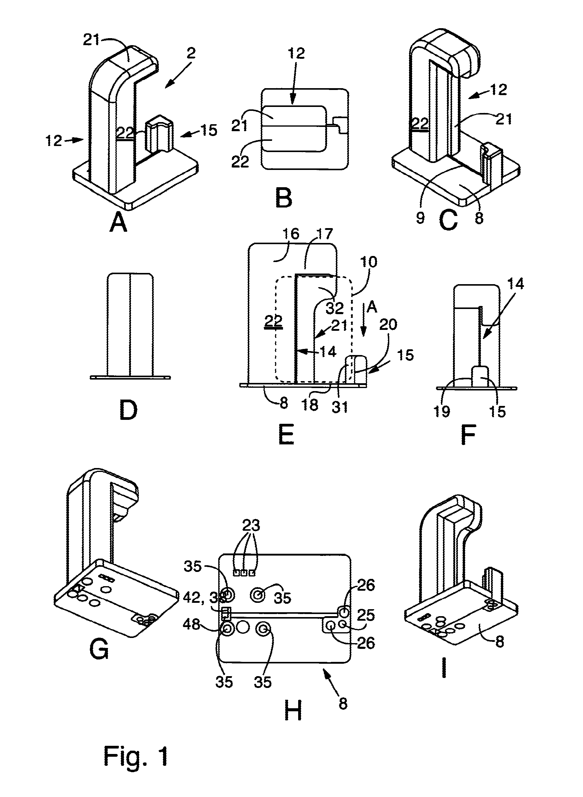 Card feed unit, read out unit, ATM and method