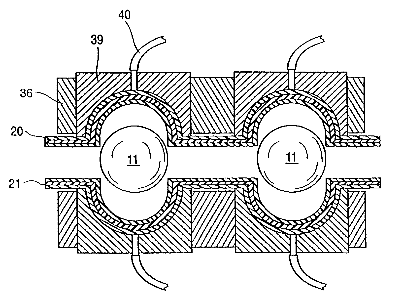 Method of making a golf ball with a multi-layer core