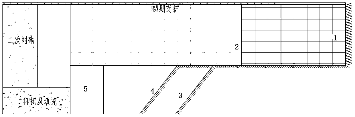 A Partial Excavation Method of Steel Frame and Rock Wall Combination Vertical Brace for Rock Super-large Section Tunnel
