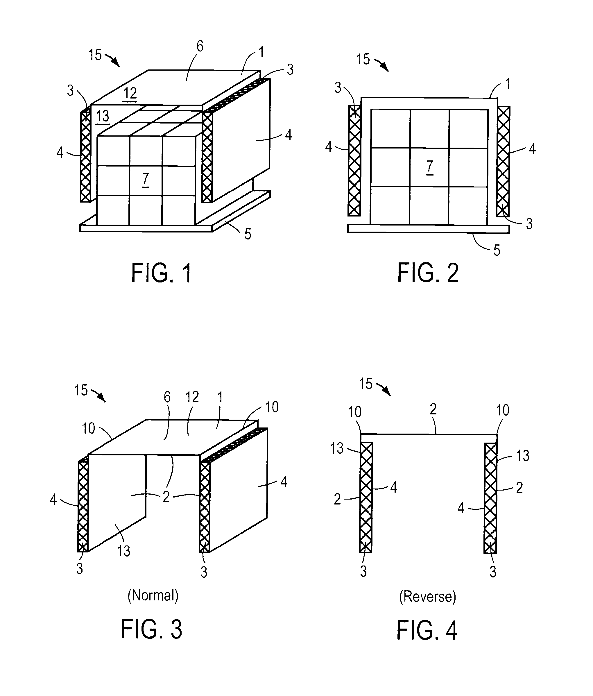 Unitary void filling apparatus for use with various pallet sizes and loads, and method of using the same