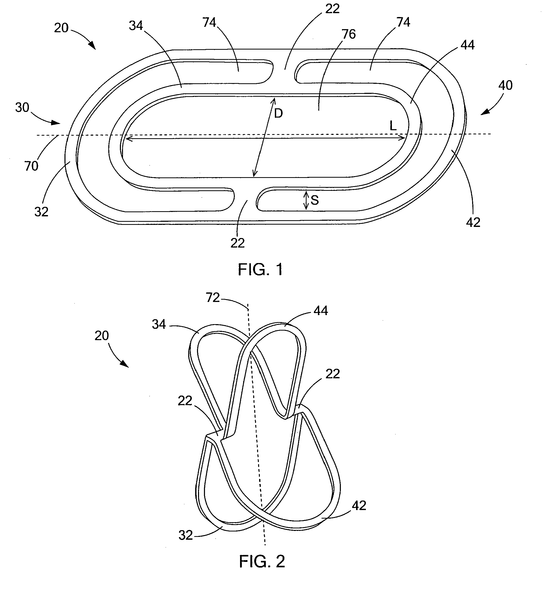 Planar clamps for anastomosis