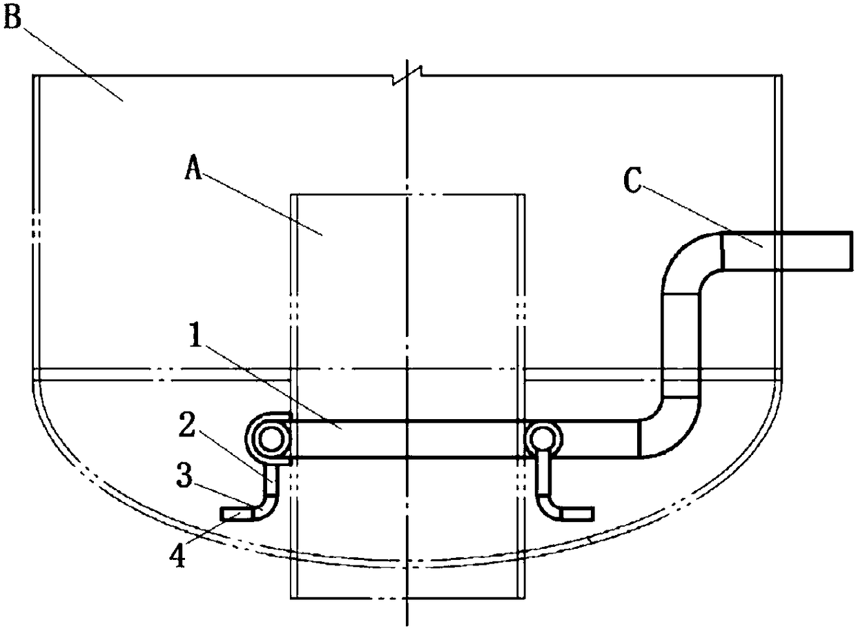 Purging assembly and spray nozzle thereof