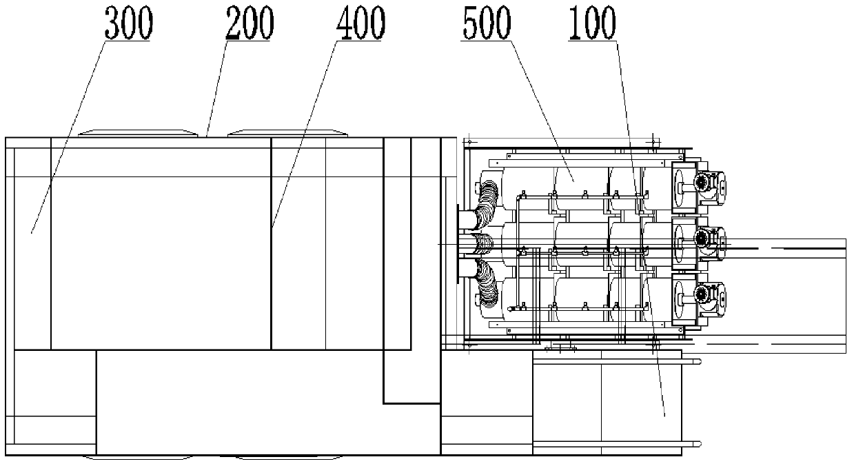 Mobile sewage solid-liquid separation device