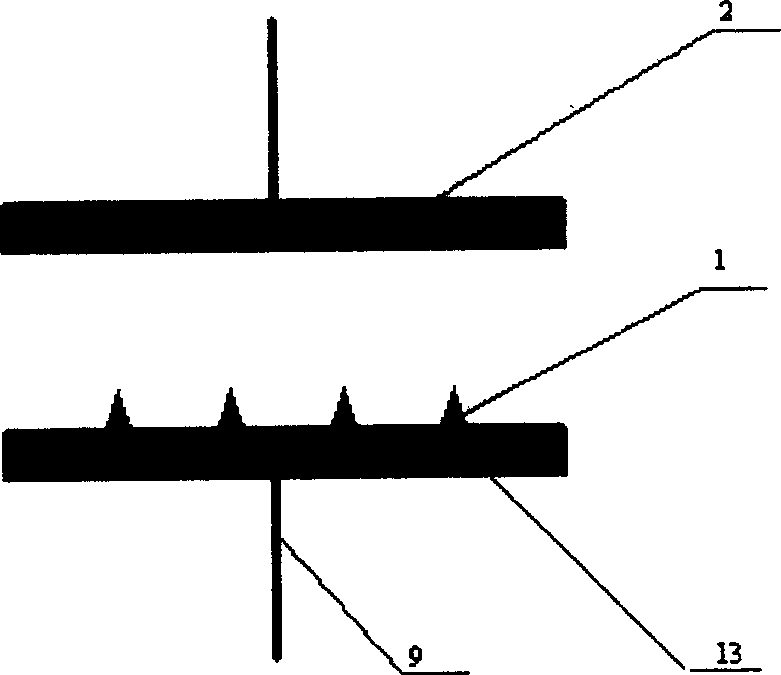 Method and apparatus for treating organic wastewater by pulse discharge plasma inducting photocatalysis