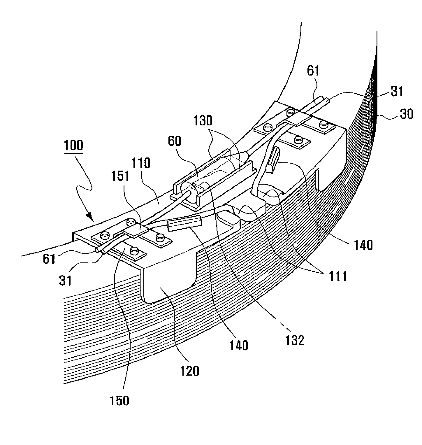 Field coil assembly for electromagnetic clutch
