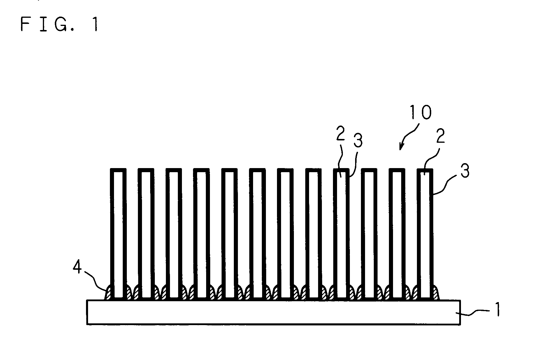 Radiating fin and method for manufacturing the same