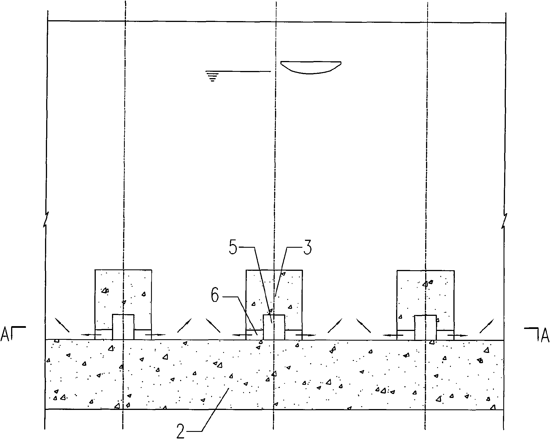 L-shaped unilateral lock wall structure and construction method