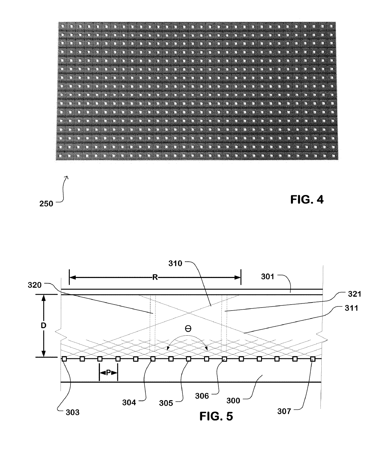 Three-Dimensional Visual Display Including Directly Lit Diffusers