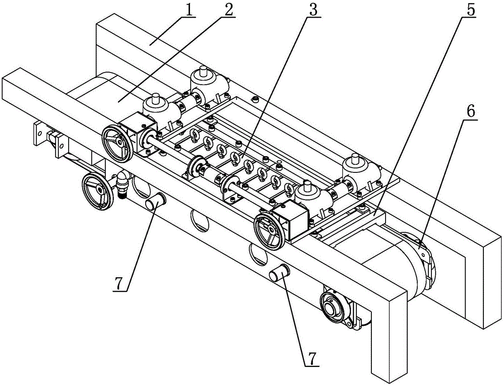 Rice rolling room for remained rice germ rolling device