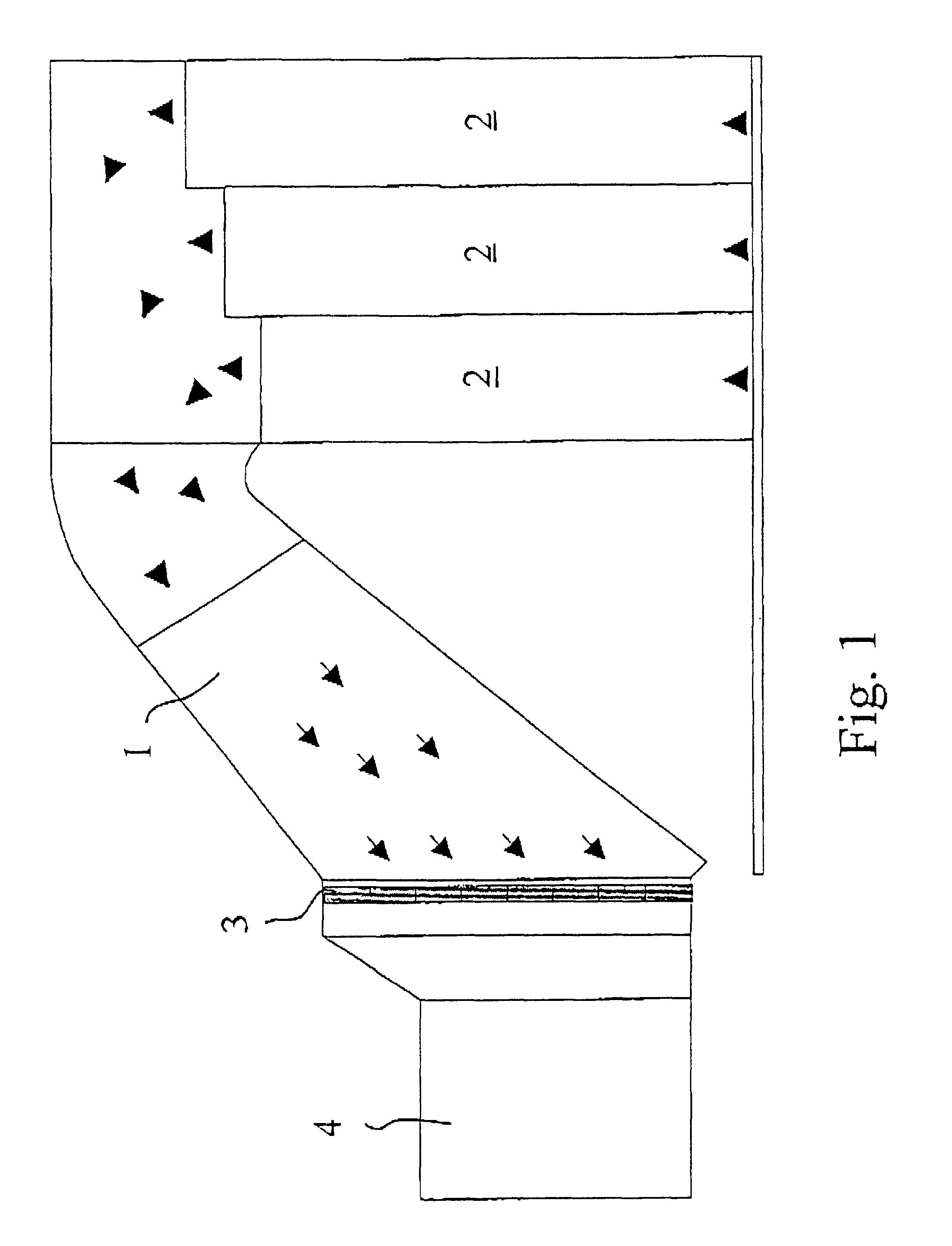 Method and arrangement for purifying the intake air of a gas turbine