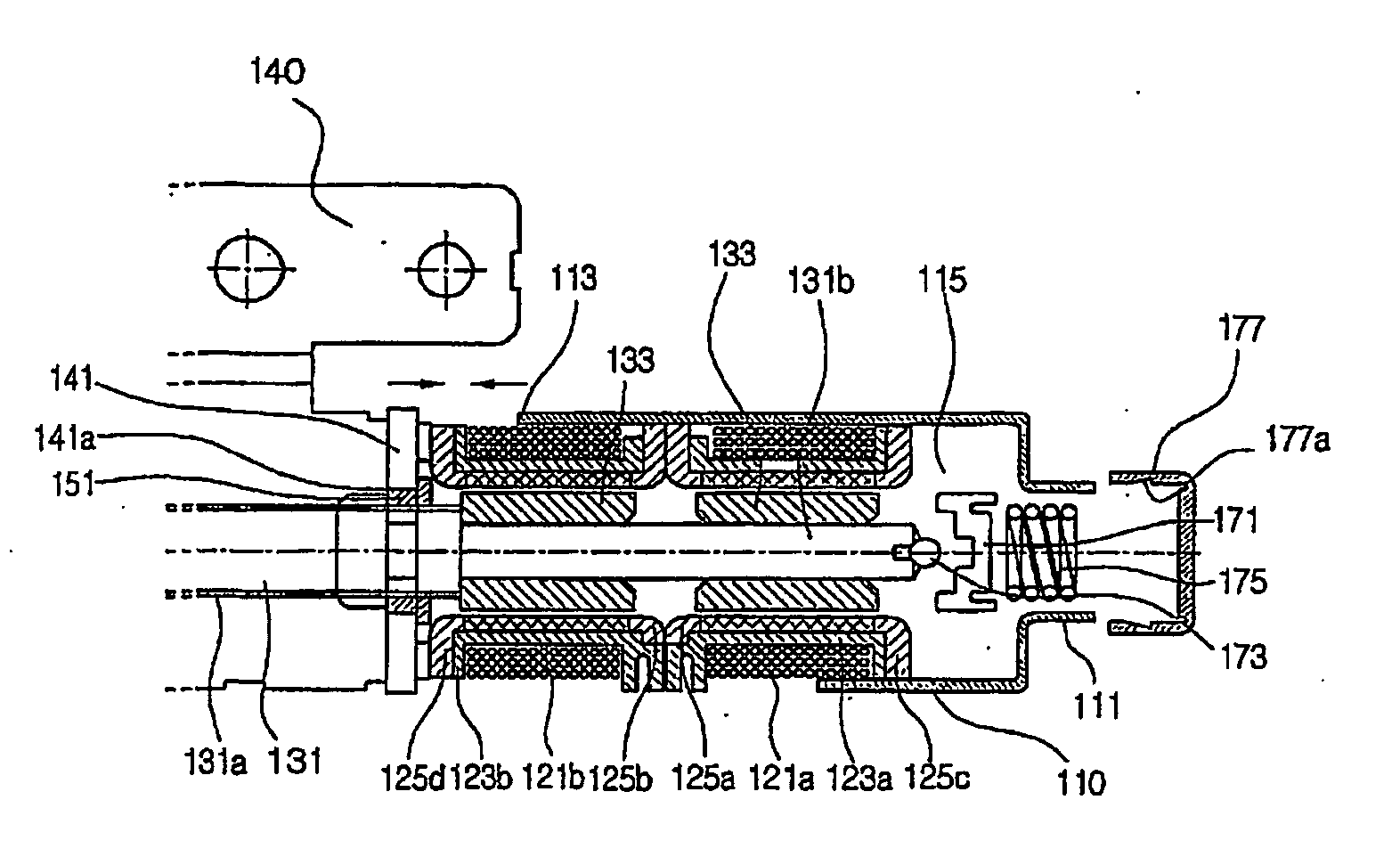 Stepping motor being conveniently assembled and fabrication method of the same