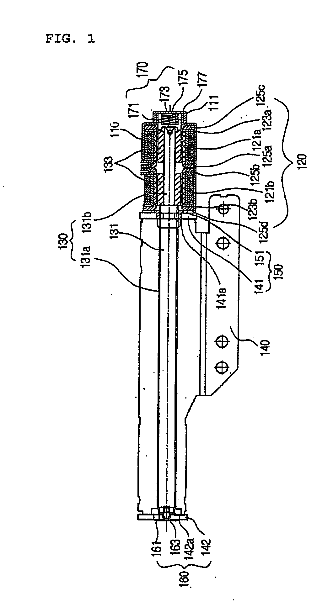 Stepping motor being conveniently assembled and fabrication method of the same