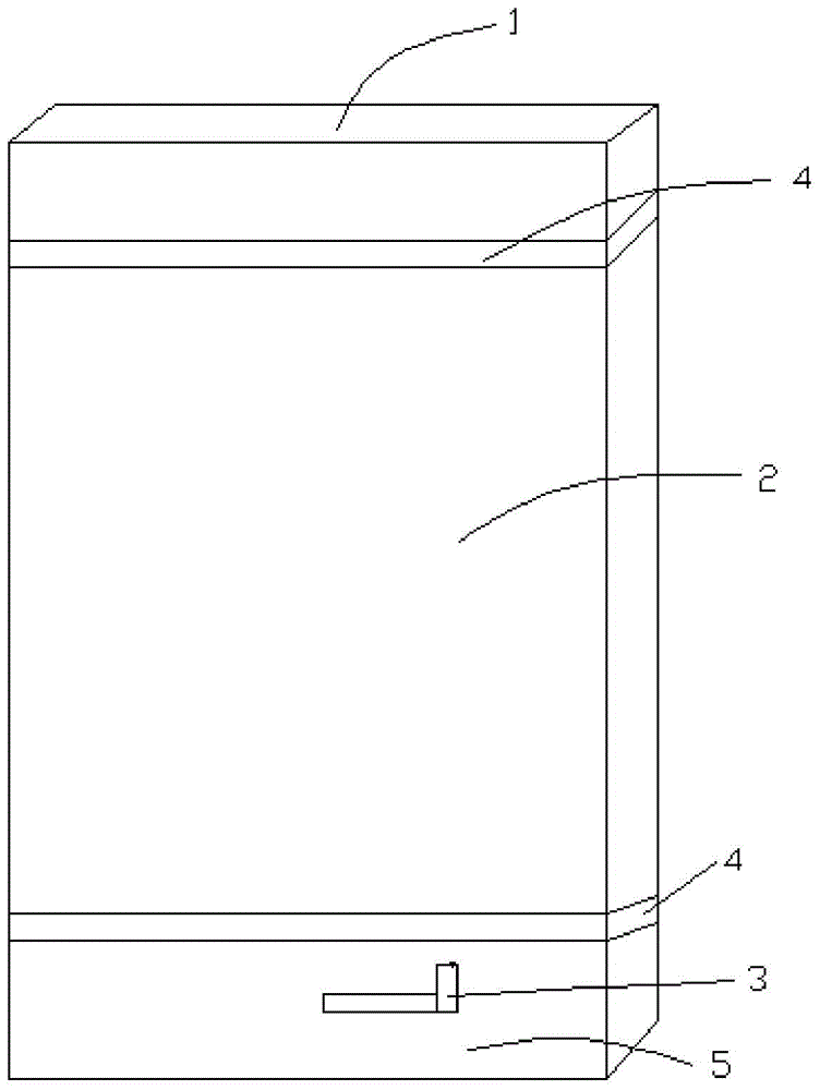 Structure integrating metallic housing with antenna of electronic device