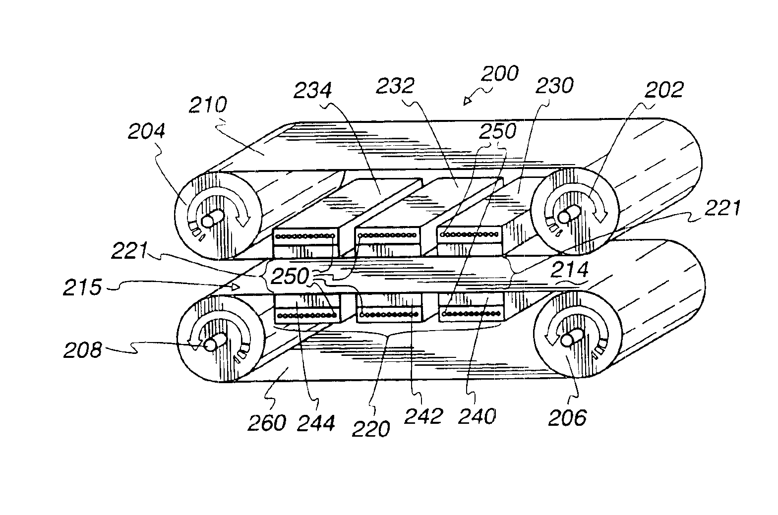 Process and apparatus for embossing precise microstructures and embossing tool for making same