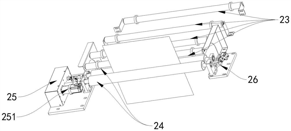 Garbage can bagging machine device