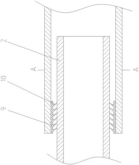 Metro vehicle wallboard mounting device and using method