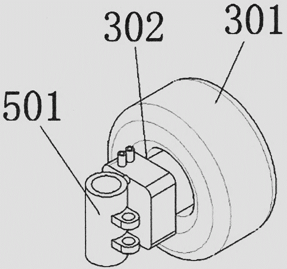 A hydraulic universal four-wheel drive forklift