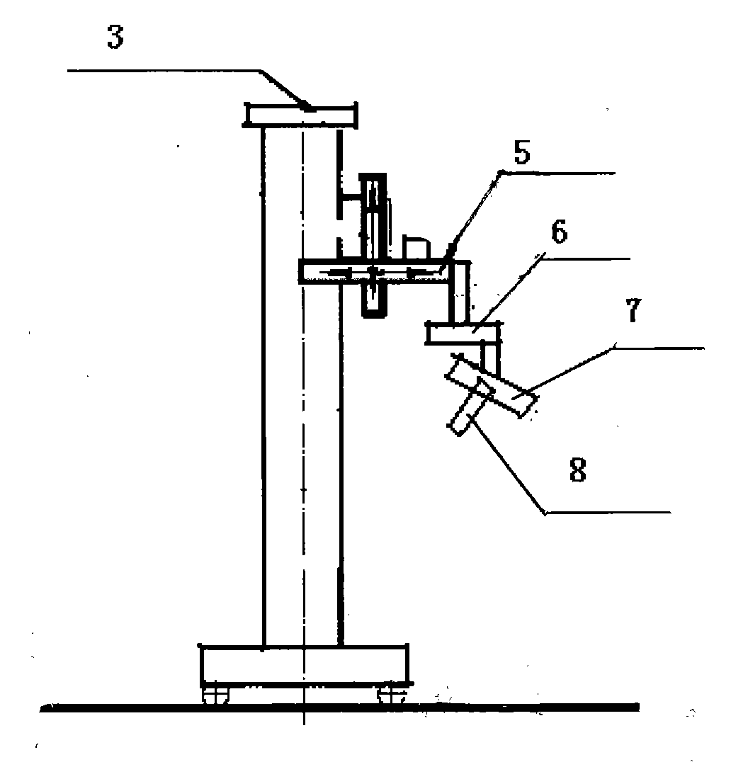 Automatic welding process of skewed tube fillet of boiler separator