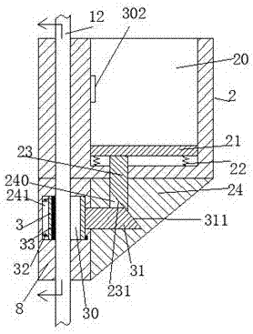 Building material transport device