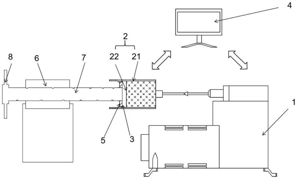 Inflation device and inflation method for underwater sampler