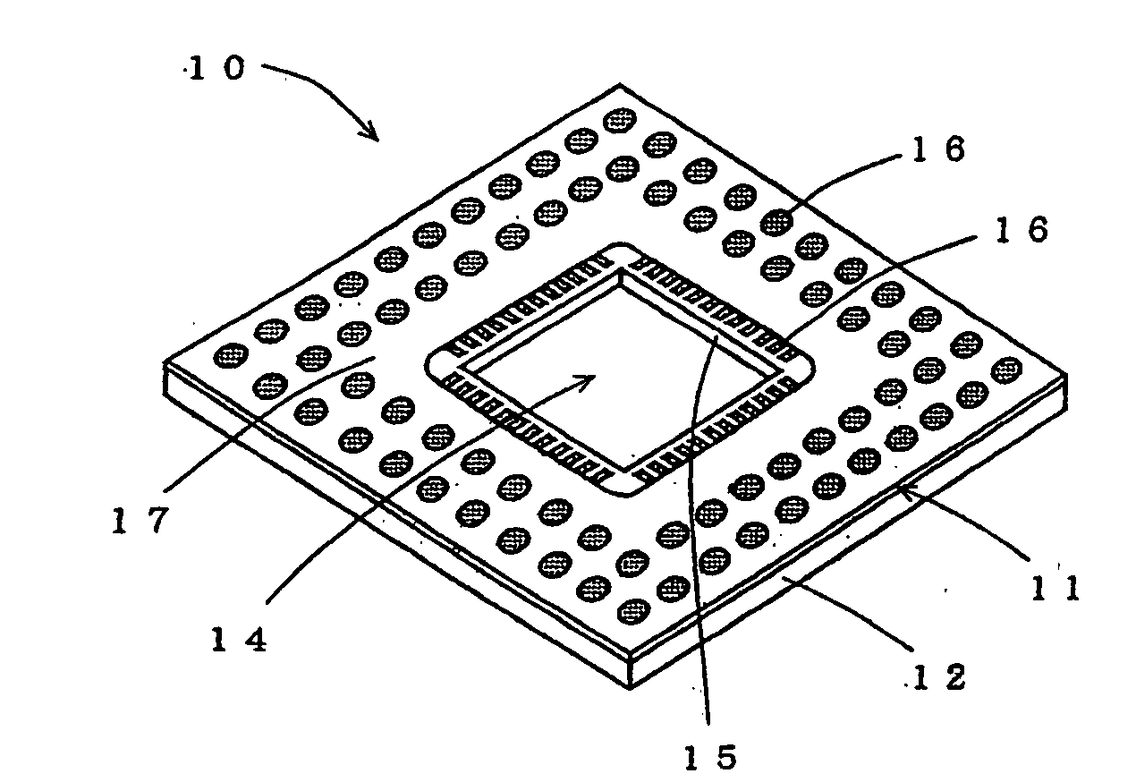 Plastic packaging with high heat dissipation and method for the same