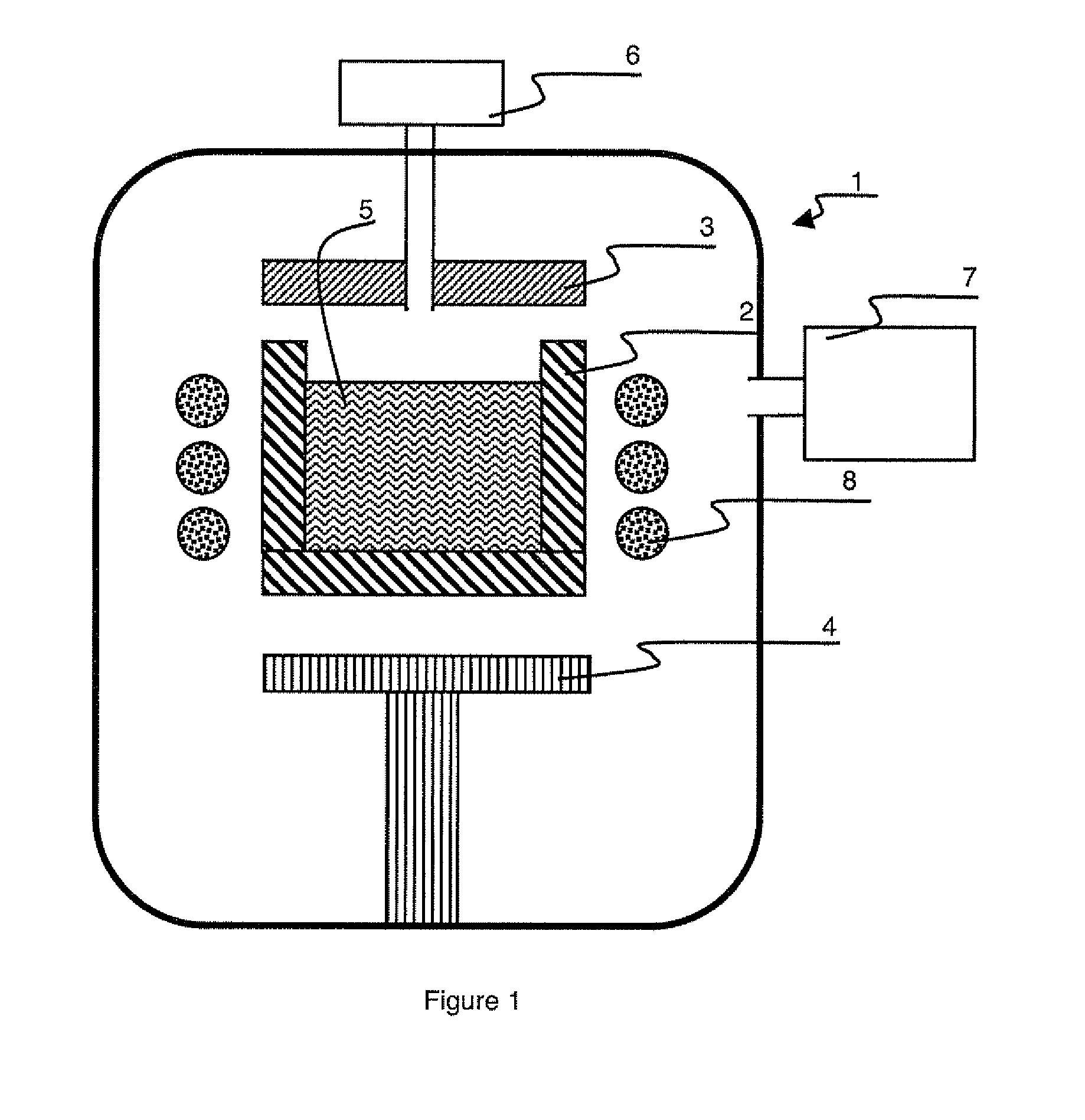 Low pressure device for melting and purifying silicon and melting/purifying/solidifying method