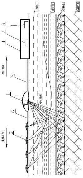 Method and device for waterborne seismic exploration