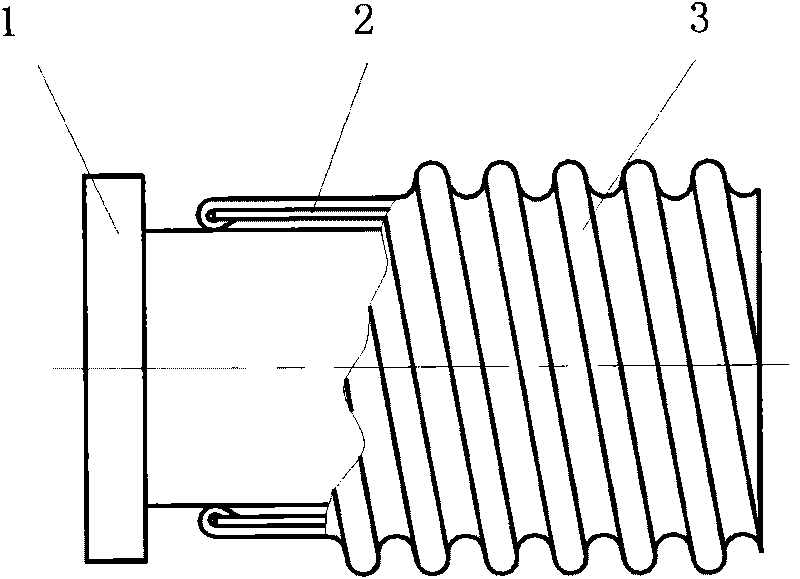 Polytetrafluoroethylene bellows component and preparation method thereof