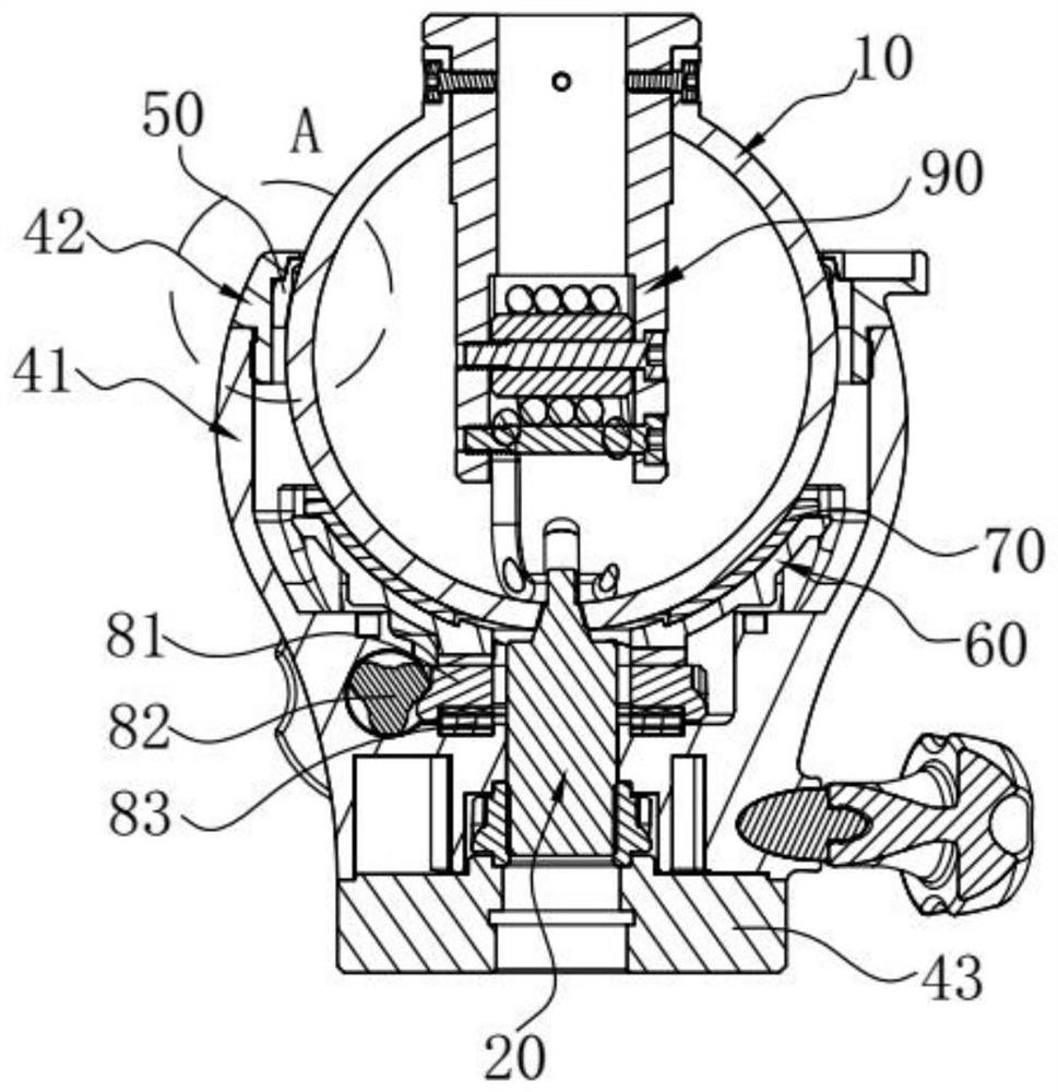 A two-degree-of-freedom and three-degree-of-freedom convertible ball joint structure