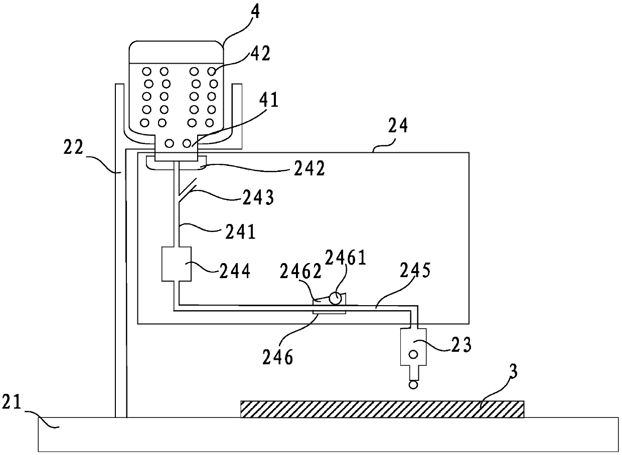 Alignment film coating machine