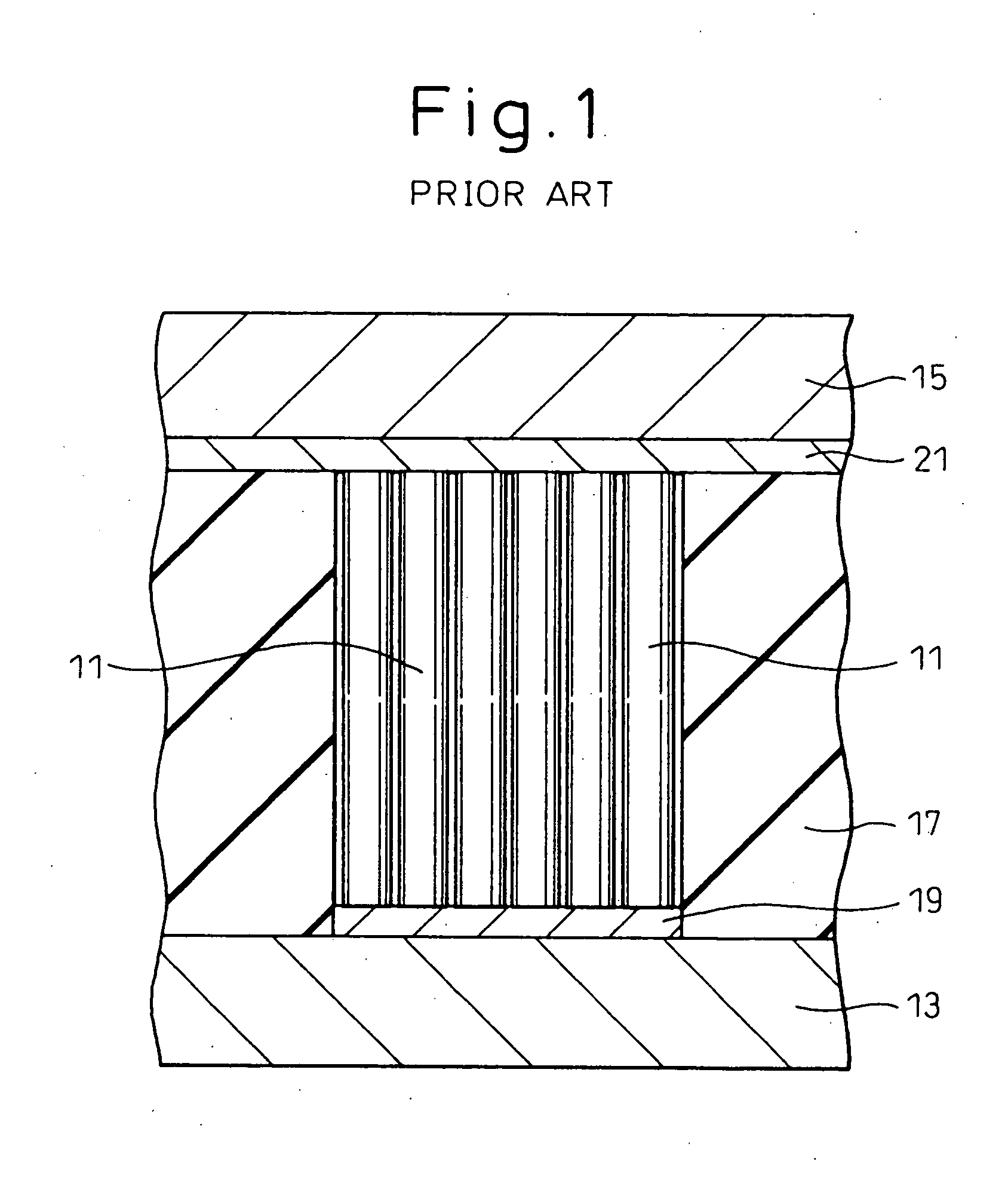 Method for growing carbon nanotubes, and electronic device having structure of ohmic connection to carbon element cylindrical structure body and production method thereof