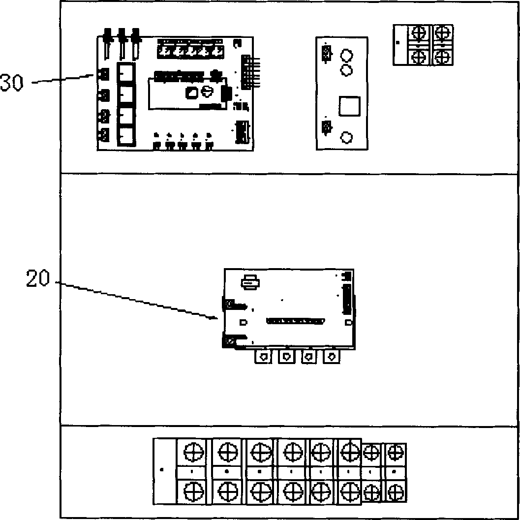 Back type emergency power supply